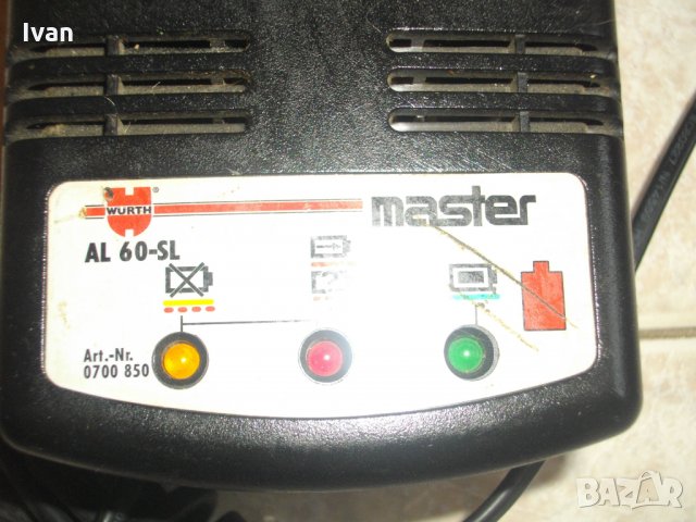 Wurth-9,6V-18V-Bosch-Spit-Зарядно-Отлично-9,6-18 Волта-Немско-1,8 ампера-Вюрт-Бош-Спит, снимка 5 - Винтоверти - 33383192