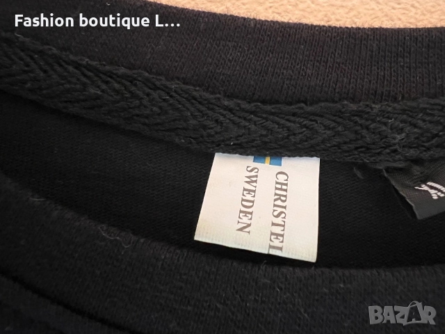 Викинг черна тениска 100% памук XL размер произведена и закупена от Швеция 🇸🇪 , снимка 7 - Тениски - 52052312