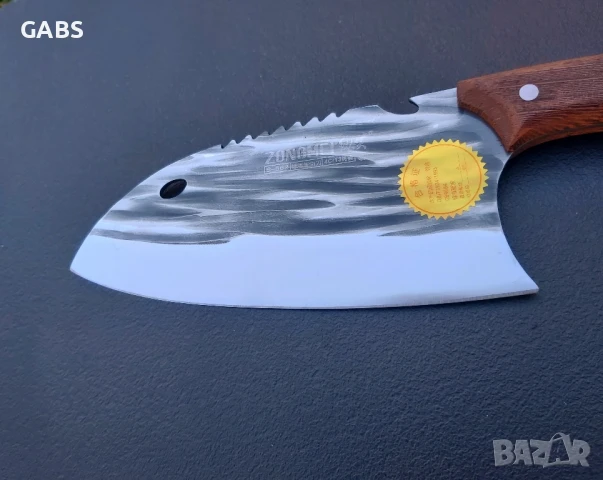 Азиатски сатър Santoku, снимка 4 - Ножове - 50668437