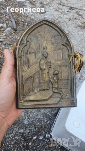 Две пана от цветен метал , снимка 7 - Пана - 50931266