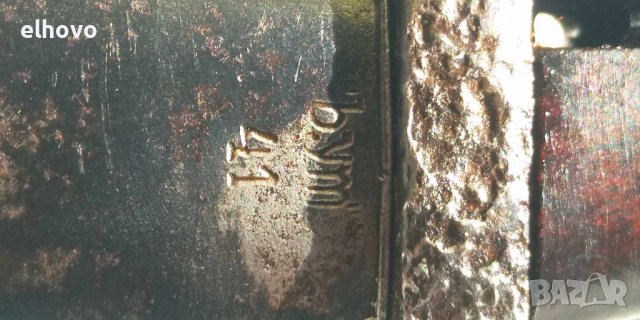 Стар щик за Mauser, WWII BYM 41, снимка 6 - Антикварни и старинни предмети - 43759051