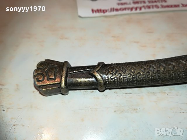 метален самураиски нож с ножница 0504211910, снимка 5 - Колекции - 32436410