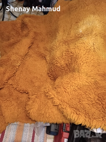 Китеник оранжев., снимка 2 - Олекотени завивки и одеяла - 52477931