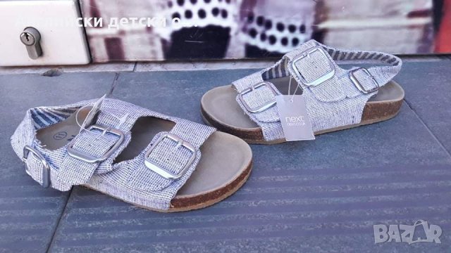 Английски детски сандали с естествена кожа -ортопедични NEXT , снимка 2 - Детски сандали и чехли - 32803393