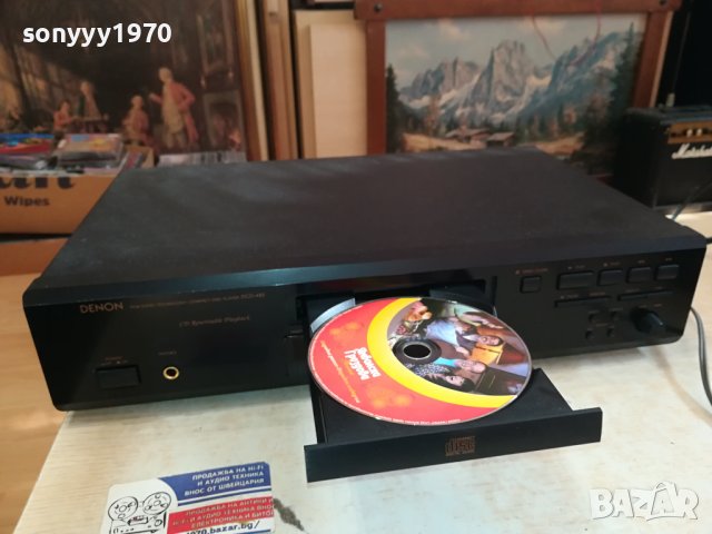 DENON DCD-485 CD ВНОС SWISS 1011231600LK1EWC, снимка 3 - Ресийвъри, усилватели, смесителни пултове - 42936496