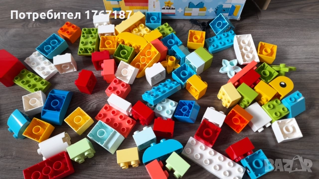 Лего Дупло 83 части Lego Duplo много запазено като ново, снимка 2 - Конструктори - 52964604