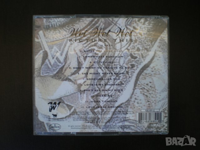 Wet Wet Wet – Picture This 1995 CD, Album, снимка 3 - CD дискове - 42993697