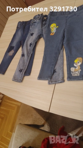Лот дънки за момиче, снимка 2 - Детски панталони и дънки - 53380789