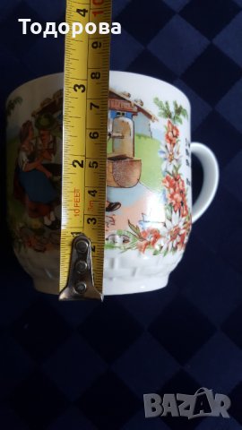 Голяма  порцеланова чаша-Бавария, снимка 5 - Чаши - 33619657