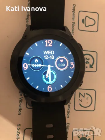 GPS Спортен часовник SilverCrest SSG 430 Smart часовник за фитнес, снимка 11 - Смарт часовници - 48396227