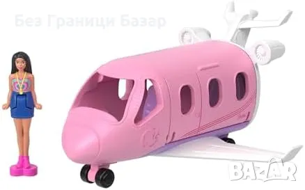 Нов Barbie Mini Свят – 4 Превозни Средства с Промяна на Цвета и 4 Кукли, снимка 3 - Кукли - 47771507