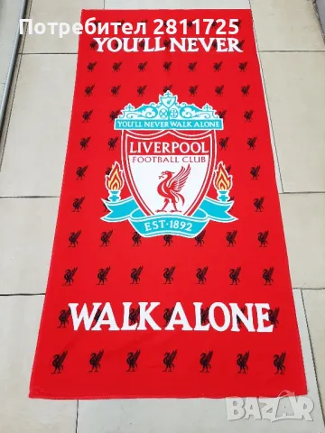 Хавлиена кърпа Ливърпул 140/70, снимка 1