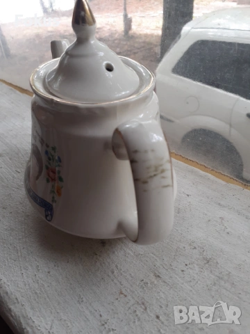 Английски колекционерски чайник порцелан Чарлз и Даяна, снимка 6 - Антикварни и старинни предмети - 53367769