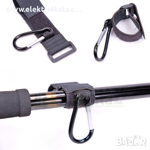 Алуминиев карабинер (универсален), снимка 2 - Аксесоари за велосипеди - 43793888