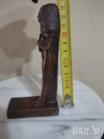 Бронзова статуетка-Клеопатра, снимка 2 - Статуетки - 48307717