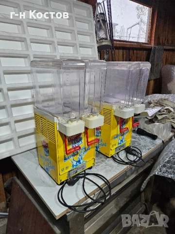 Сок и Айрян машина Италиянска 2х8 литра, снимка 5 - Обзавеждане на кухня - 52322964