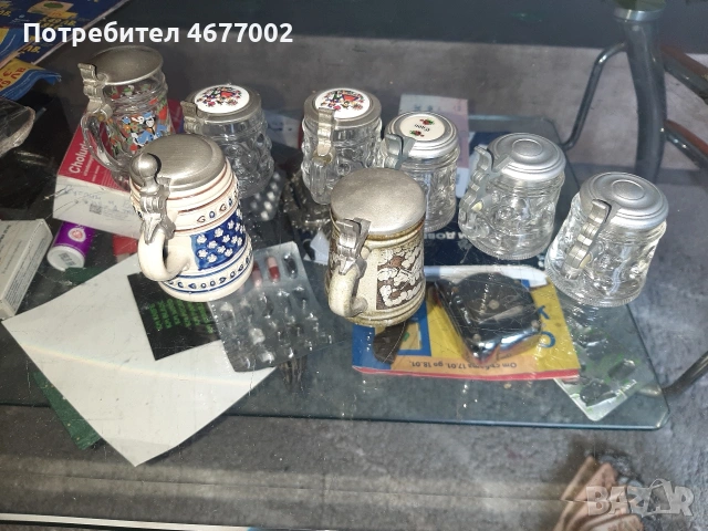 миниатюрни халби, снимка 6 - Антикварни и старинни предмети - 53301016