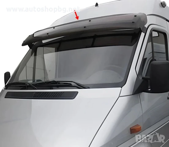 Сенник Козирка за предно стъкло Mercedes Sprinter 1995-2005г, снимка 4 - Аксесоари и консумативи - 50853117