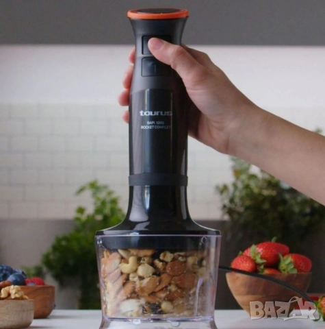 Ръчен пасатор Taurus BAPI® 1200 Rocket Complete – 1200W, 20 скорости, Turbo функция , снимка 6 - Други - 51923824