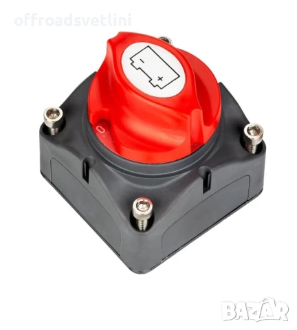 Въртящ се ключ маса / прекъсвач на акумулатор – 12–48V, 275A, IP66, снимка 6 - Аксесоари и консумативи - 51056796