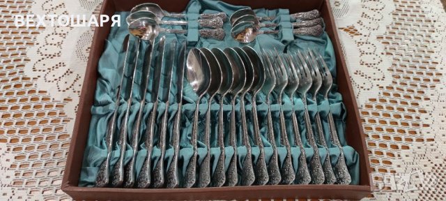 Руски Комплект Прибори за Хранене , снимка 7 - Антикварни и старинни предмети - 38588240