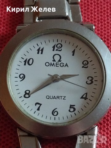 Марков дамски часовник OMEGA QUARTZ много красив стилен дизайн 41737, снимка 7 - Дамски - 43785992