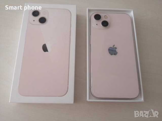 Iphone 13 Pink/100%Battery health , снимка 4 - Apple iPhone - 51809548