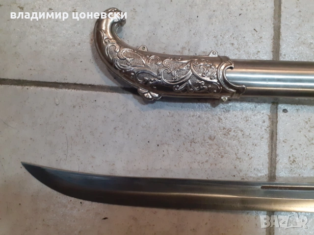Стара сабя,ятаган,меч,шпага,рапира,кортик, снимка 3 - Антикварни и старинни предмети - 53603487