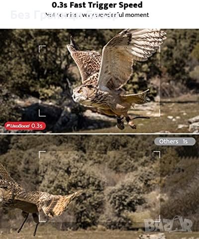 Нова 36MP 2K Камера за Дива Природа с Нощно Виждане, Водоустойчива, снимка 8 - Камери - 43657931