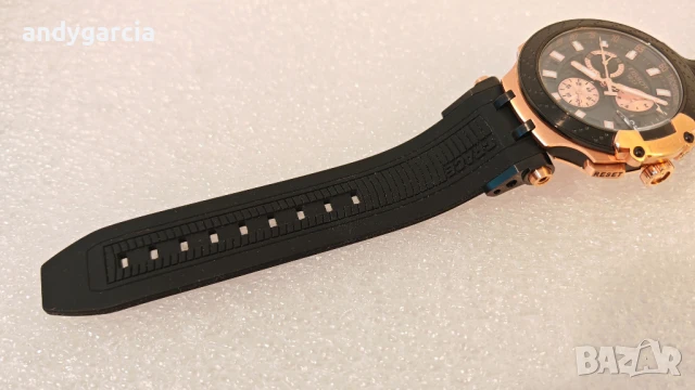 TISSOT T-RACE CHRONOGRAPH T115.417.37.051.00 перфектен с кутия 100% оригинален справка по SN, снимка 14 - Мъжки - 51327865