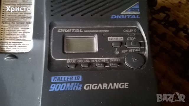 телефон безжичен Панасоник Panasonic КХ-ТС1866В, снимка 2 - Стационарни телефони и факсове - 27432609