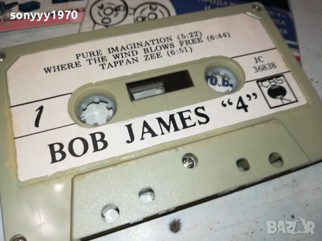 BOB JAMES 4-0RIGINAL TAPE 1512241919, снимка 6 - Аудио касети - 48358231