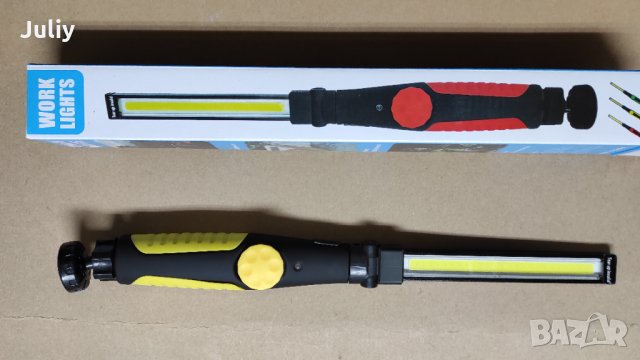 Работна акумулаторна лампа BL-W55 / Big Cob Work light yd-18, снимка 3 - Къмпинг осветление - 34948444