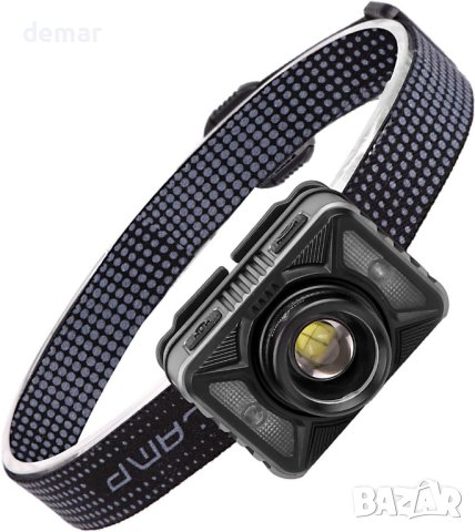 Многофункционално водоустойчиво LED фенерче за глава