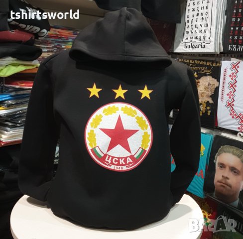 Нов мъжки суичър с дигитален печат на футболния отбор ЦСКА (CSKA), снимка 6 - Суичъри - 37937765