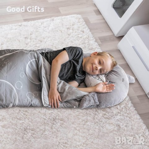 2в1 Детски спален чувал HAPPY NAPPERS , Акула, снимка 4 - Спални чували за бебета и деца - 43390202