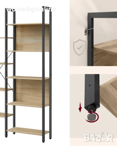 Двойна етажерка - Сонома, снимка 6 - Етажерки - 49137111