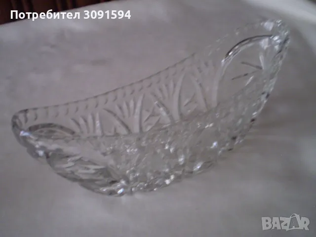 Кристална Фруктиера Рязан Тежак кристал, снимка 2 - Аксесоари за кухня - 48122524