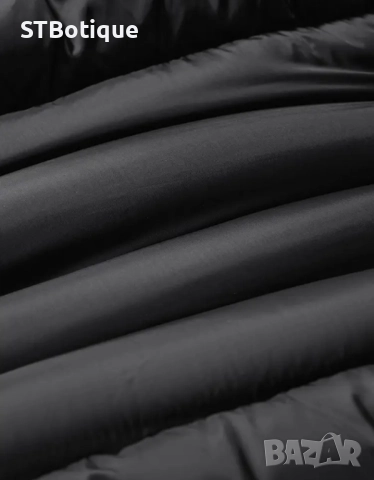 🧥 SOLOMATE от STBoutique – Дамско и тийнейджърско ватирано яке с качулка, снимка 7 - Якета - 51936827