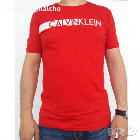 МЪЖКА ТЕНИСКА – CALVIN KLEIN; размери: S, M, L и XL, снимка 1 - Тениски - 28297516