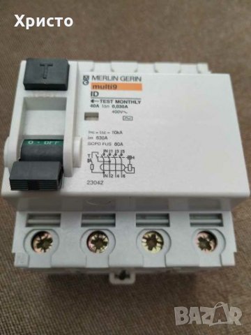 Дефекно-токова защита, снимка 1 - Резервни части за машини - 27893434
