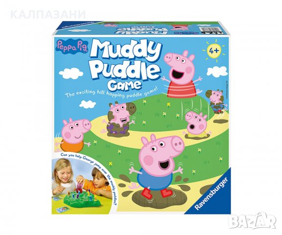 Настолна игра Ravensburger - Калните локви на Пепа Пиг Ravensburger 213917