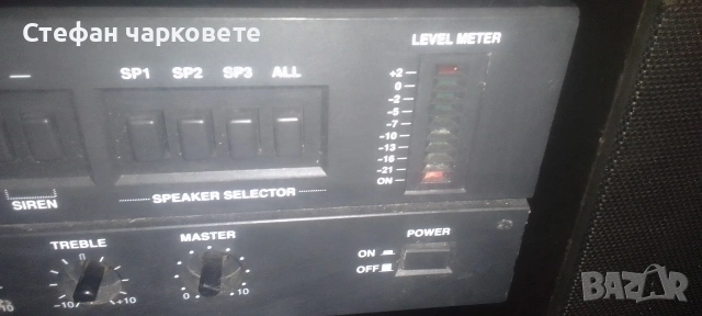 Усилвател Monacor предназначен за 110 волтови тонколони , снимка 4 - Тонколони - 53286719