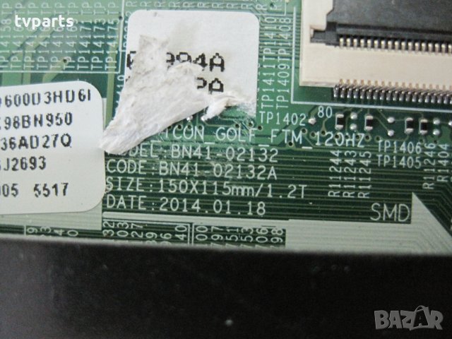 T-Con борд Samsung UE60H6240AK BN41-02132 BN41-02132A 100% работещ , снимка 3 - Части и Платки - 28093762