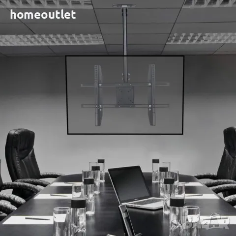 Стойка за телевизор с таванен монтаж UNHO 138-U-430D, снимка 3 - Стойки, 3D очила, аксесоари - 49084337