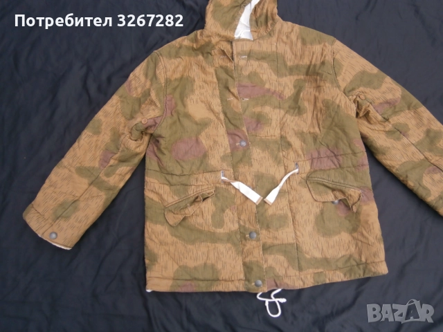 Немска,Парка,Анорак,Вермахт,Двустранна, снимка 7 - Антикварни и старинни предмети - 52713643