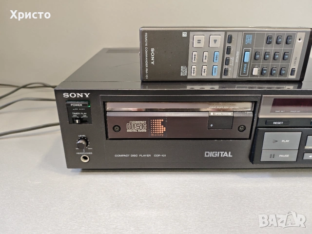 💿🎶🔊 Sony cdp-101 🔊🎶💿, снимка 2 - Аудиосистеми - 53268766