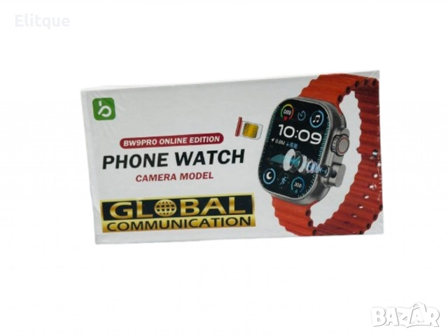 Смарт часовник-телефон с камера  BW9PRO Online Edition, снимка 2 - Друга електроника - 52744878