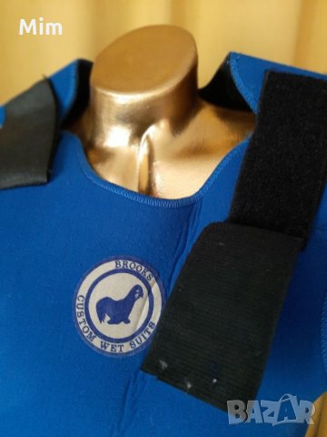 BROOKS CUSTOM WET SUITS S/M Неопренов  гащеризон , снимка 2 - Гащеризони - 32431413