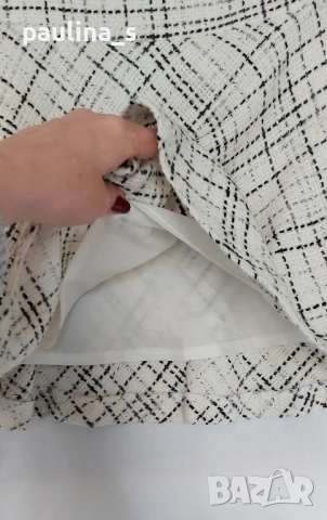 Три различни броя / Зимна вълнена пола с хастар , снимка 9 - Поли - 52545989